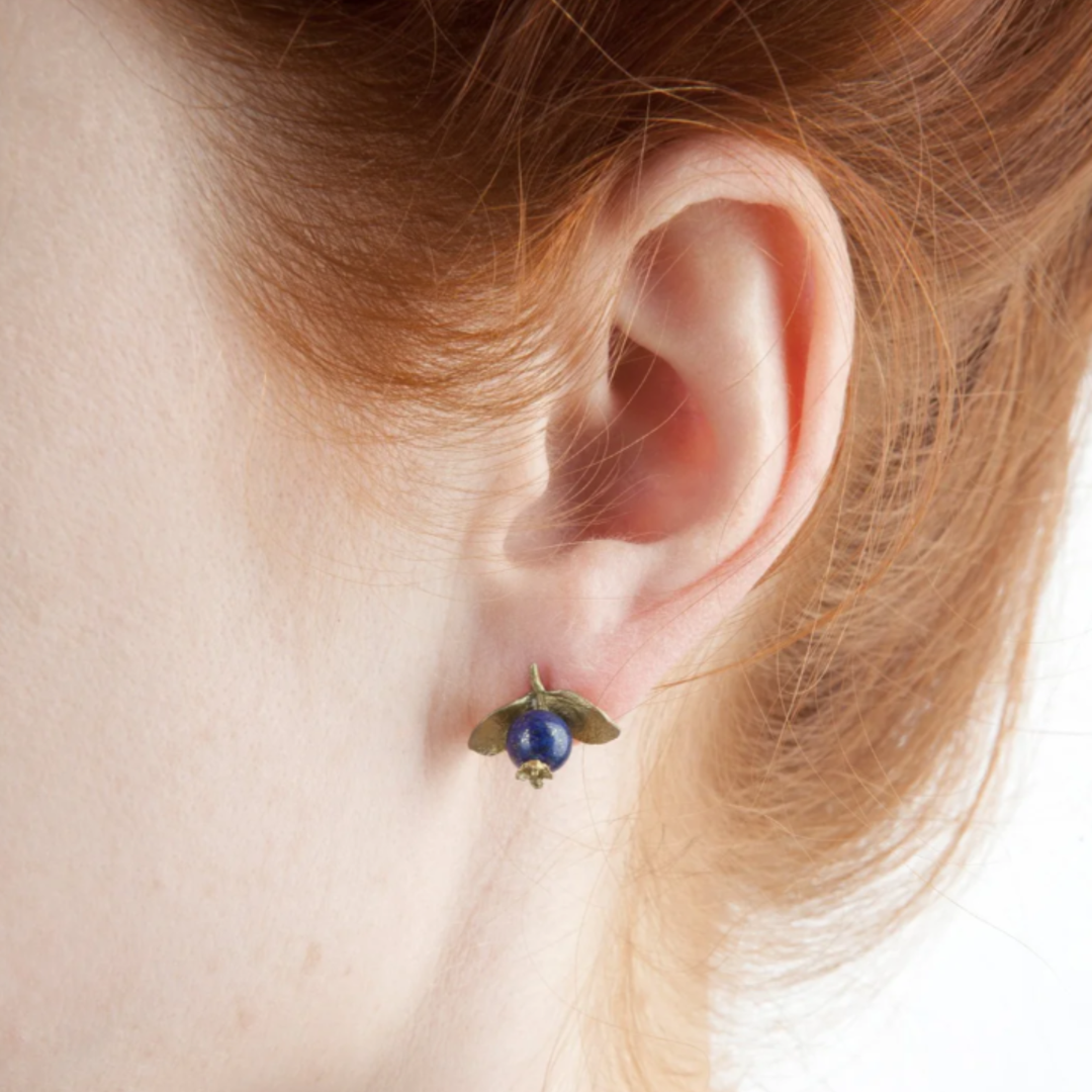 Pendientes Arándano Azul