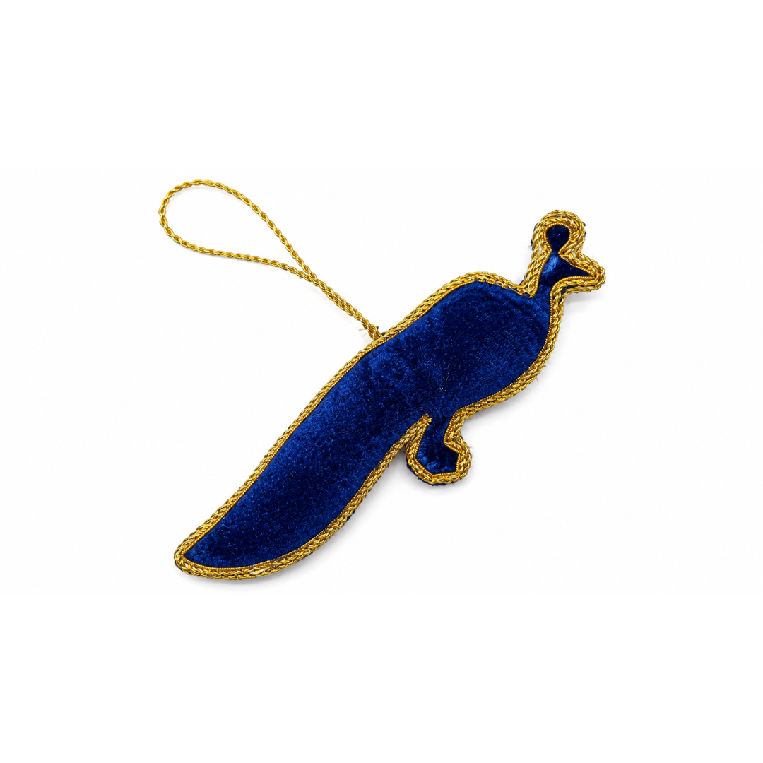 Peacock ornament