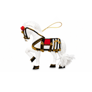 White Horse ornament