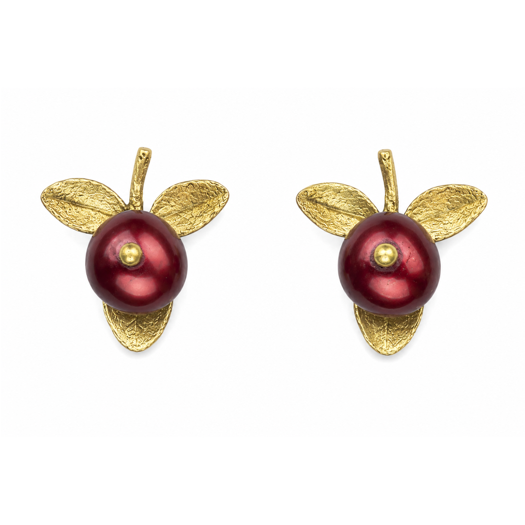 Pendientes Arándano Rojo