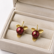 Pendientes Arándano Rojo