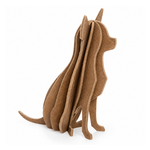 Load image into Gallery viewer, Brown wood Chihuahua