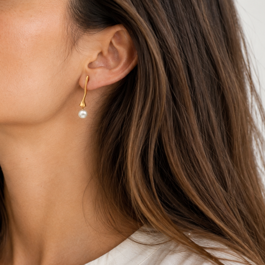 Pendientes Perla