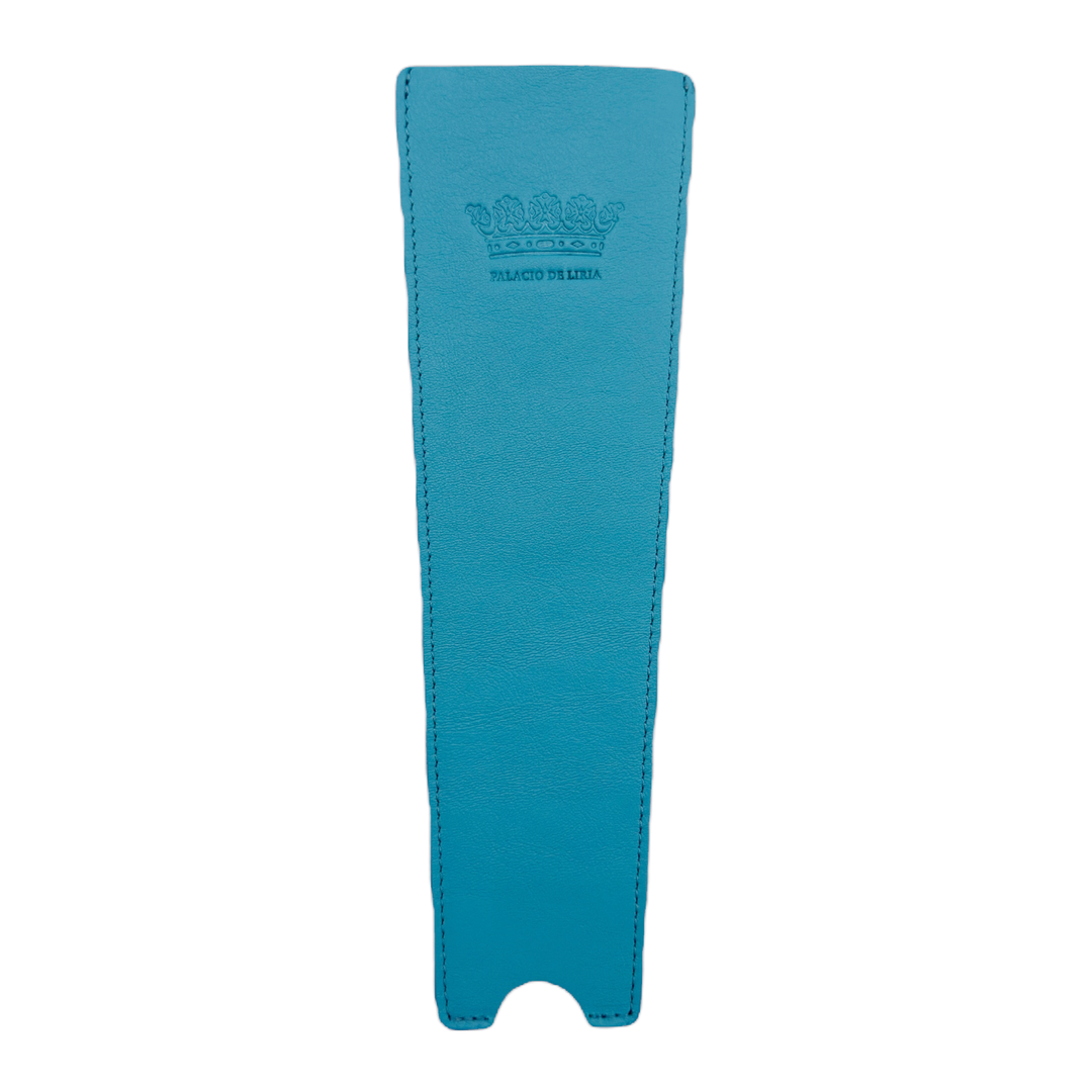 Funda Abanico Piel Logo