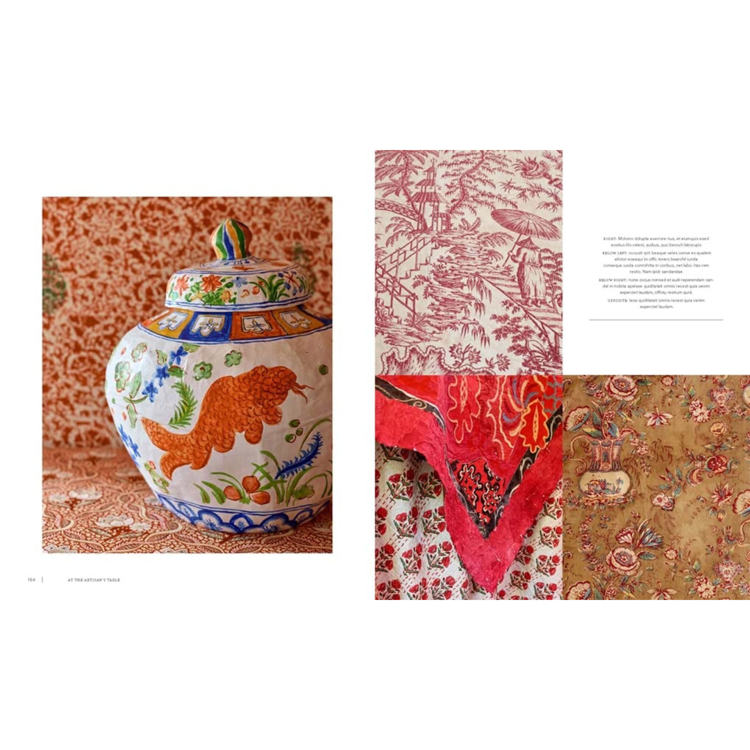 At the Artisan's Table: Inspiration for Tabletop Design