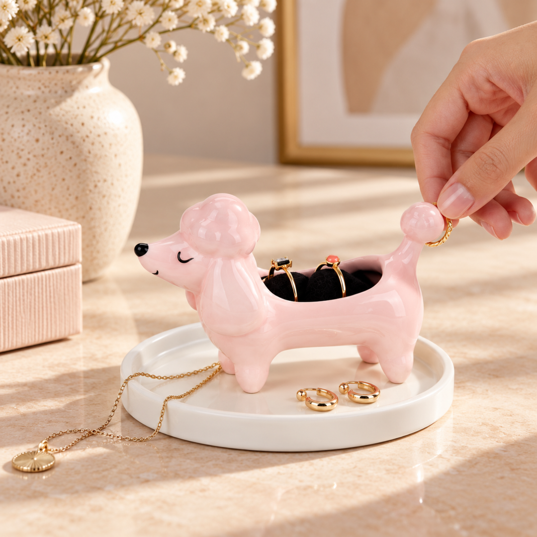 Poodle jewerly box