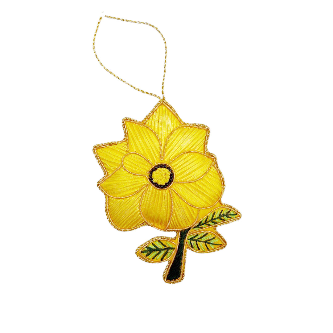 Adorno Flor amarilla