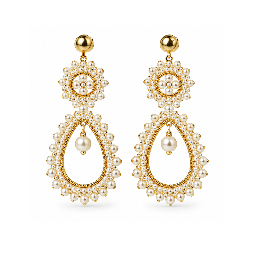 Pendientes perla