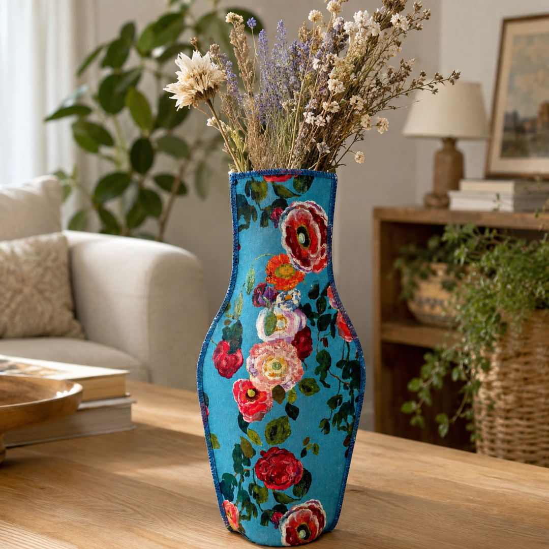"Gitana" fabric vase