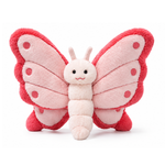 Load image into Gallery viewer, Pink butterfly plush toy