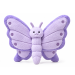 Load image into Gallery viewer, Purple butterfly plush toy