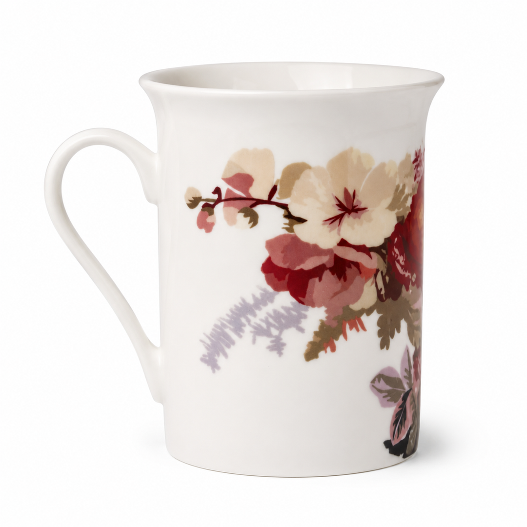 Taza Tapicería Floral